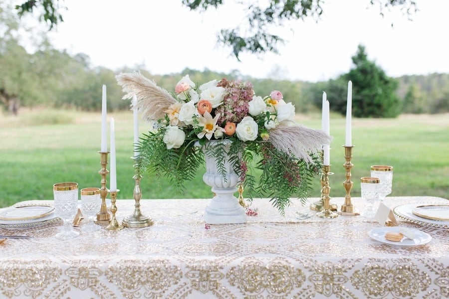 great gatsby styled wedding