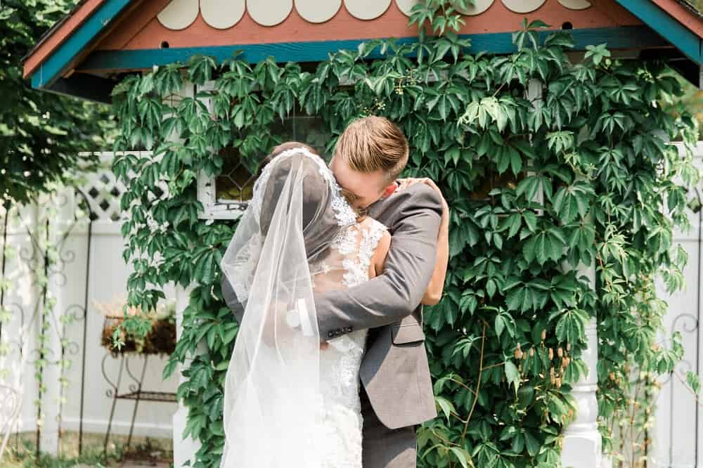 outdoor wedding ceremony