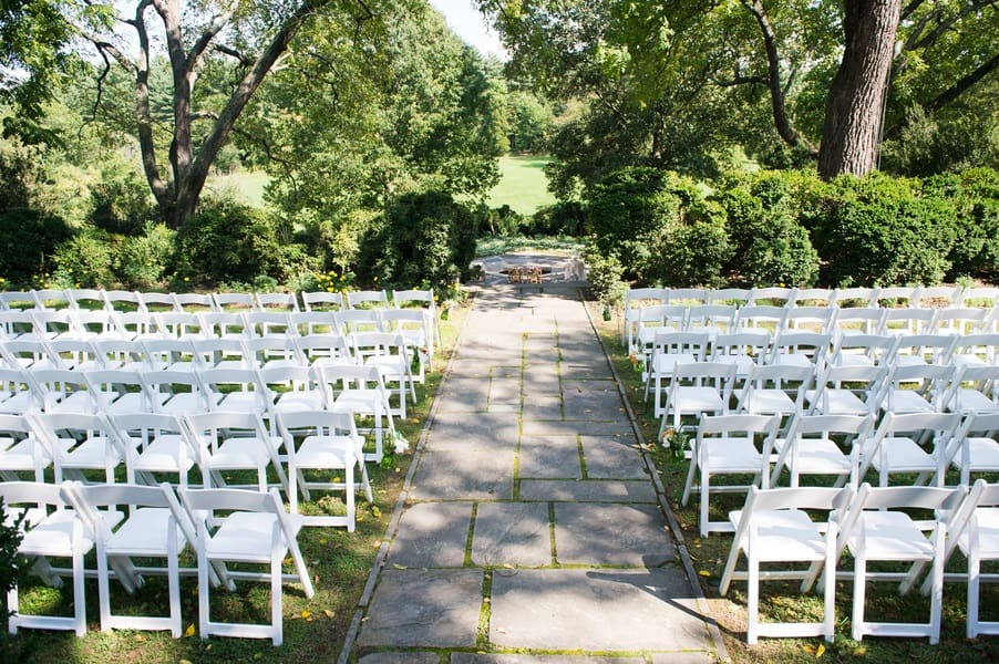 outdoor wedding ceremony