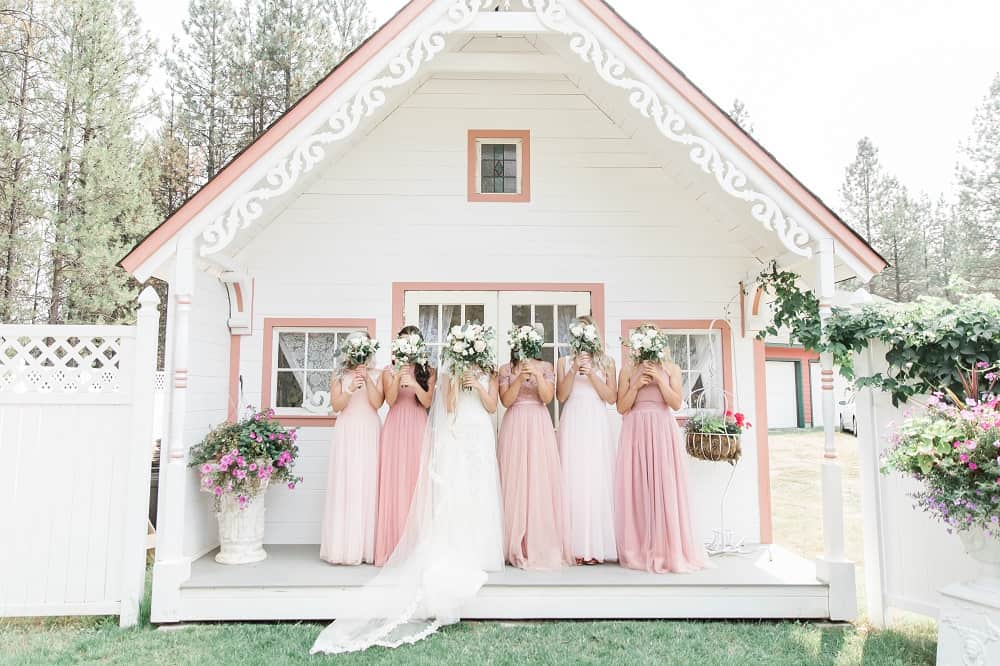 pink wedding