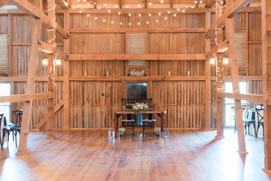 rustic sweetheart wedding