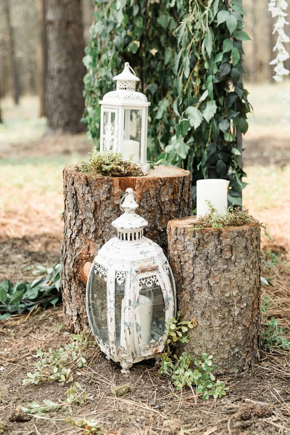 rustic wedding decor