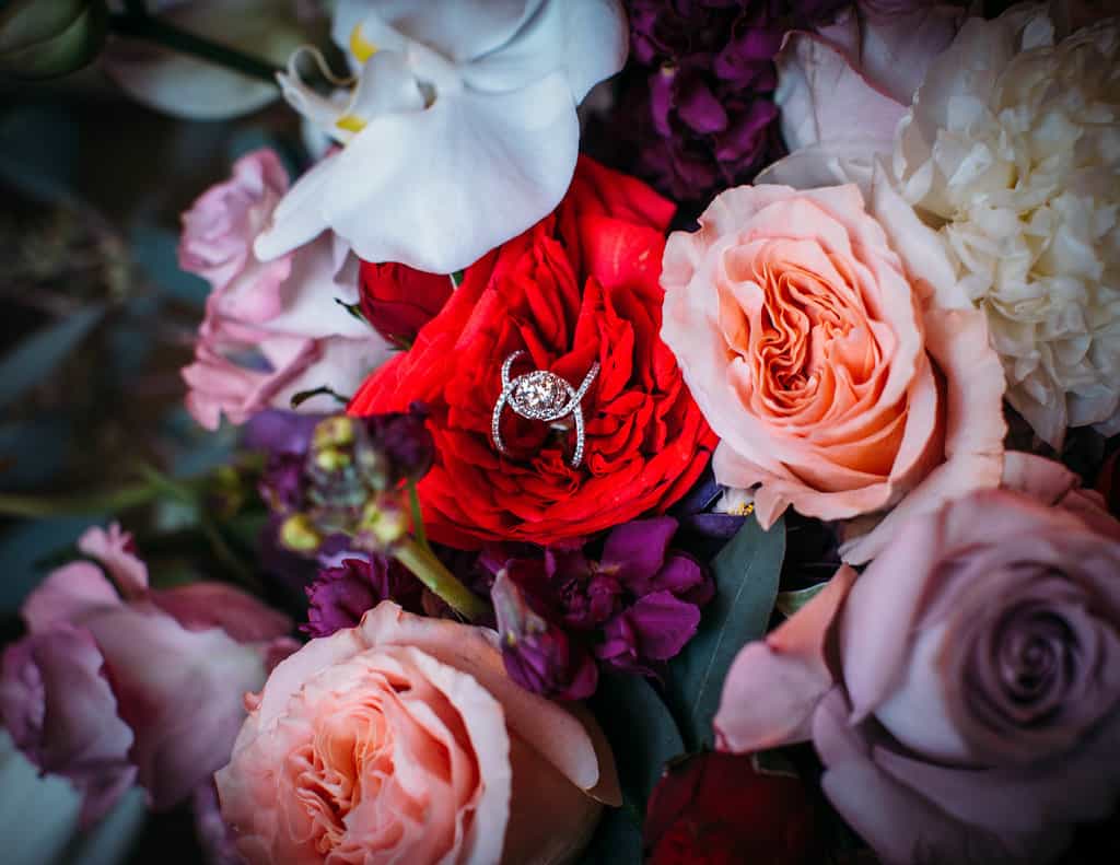 Spring Jewel Tones Styled Wedding Shoot