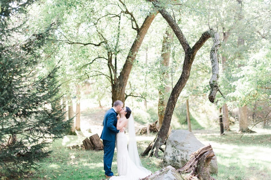 woodland ranch wedding