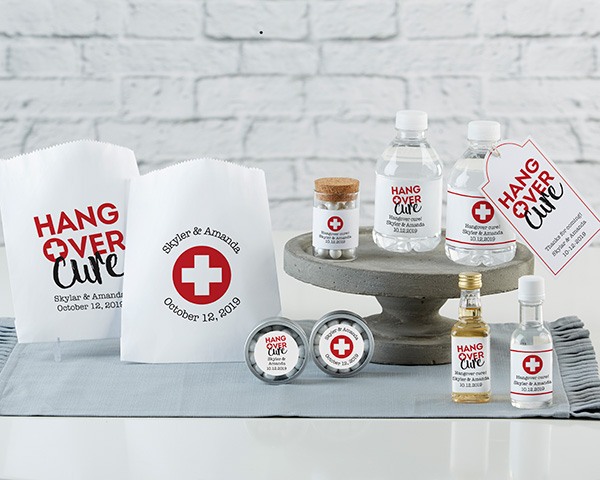 Customized Hangover White Goodie Bags (Set of 12)