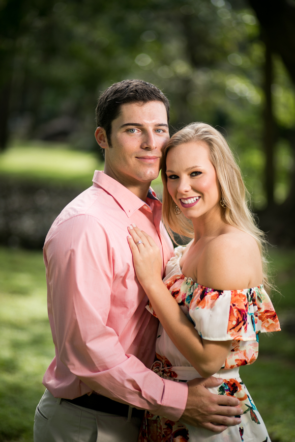Sarah and Brad's Winter Park Engagement Session