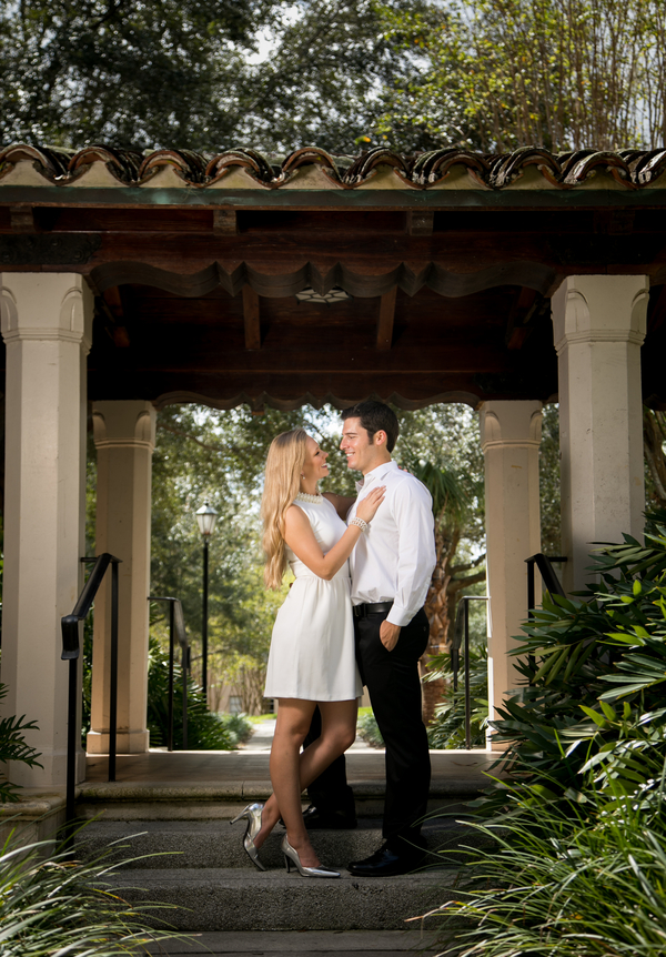 Sarah and Brad's Winter Park Engagement Session