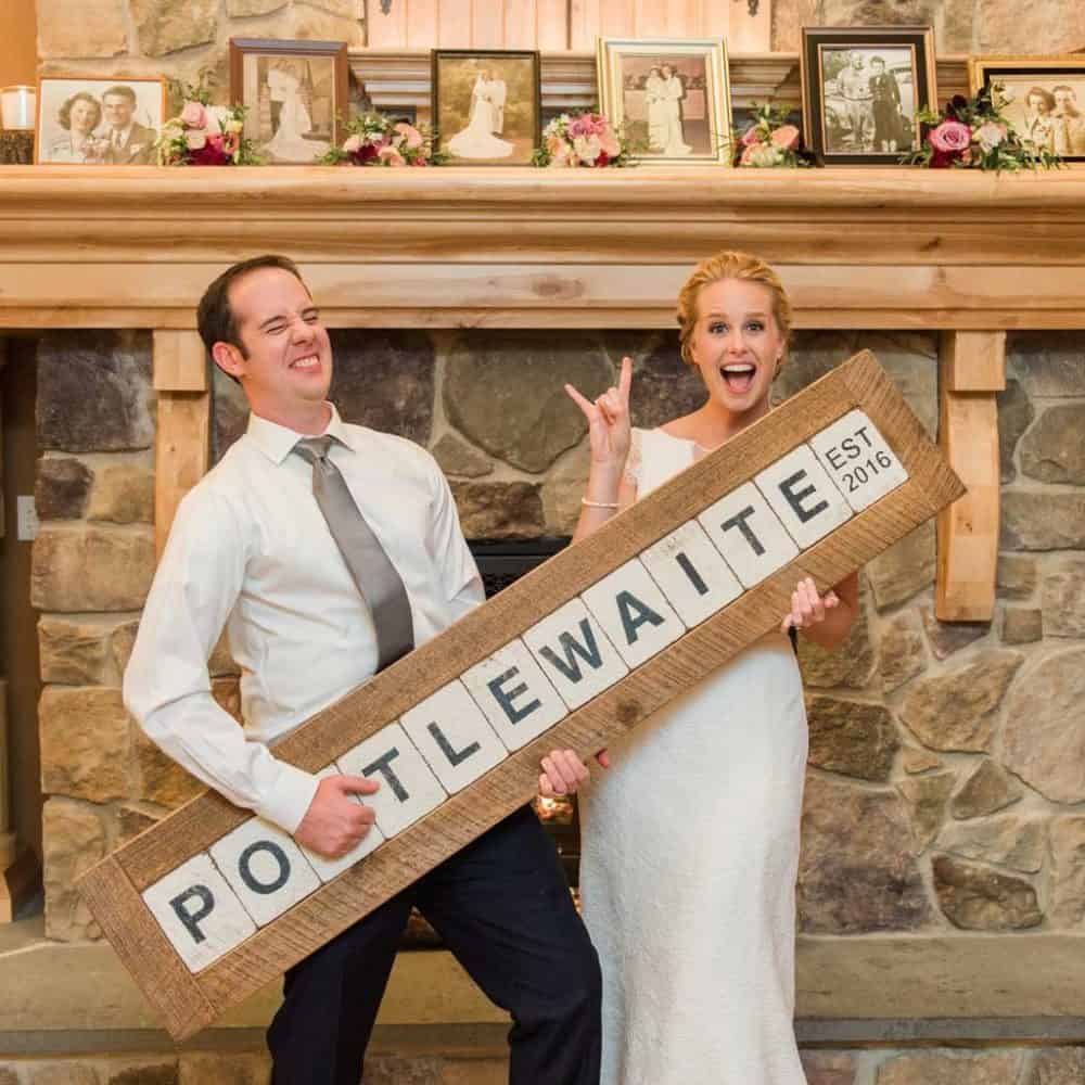 wedding signage