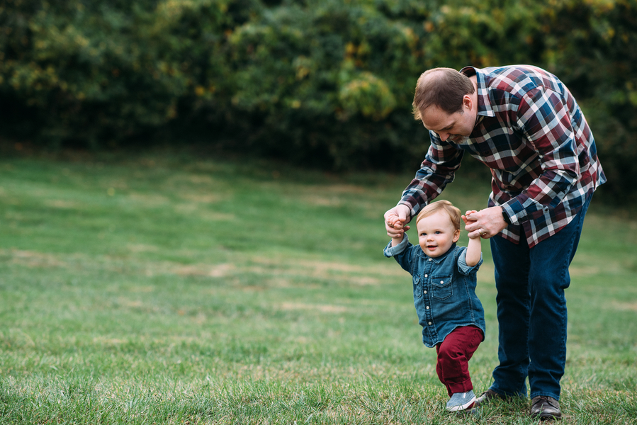 Family Session in a Park