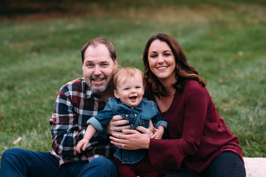 Family Session in a Park