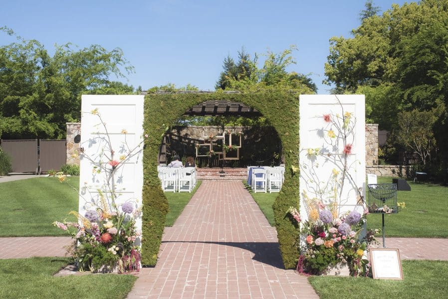 A Napa Valley Mad-Hatter Tea Party Wedding