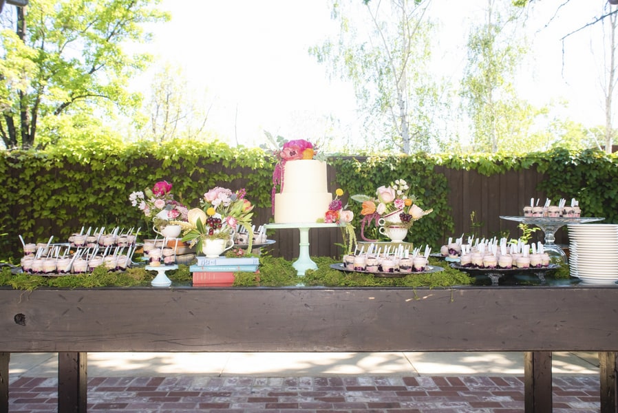 A Napa Valley Mad-Hatter Tea Party Wedding