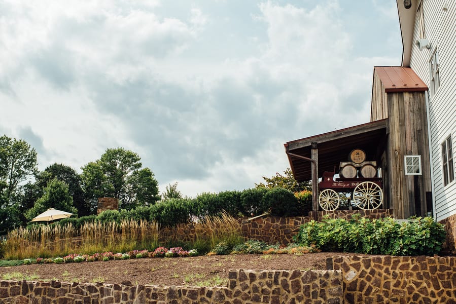 Vibrant Summer Winery Wedding