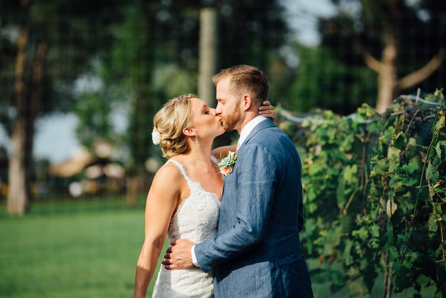 Vibrant Summer Winery Wedding