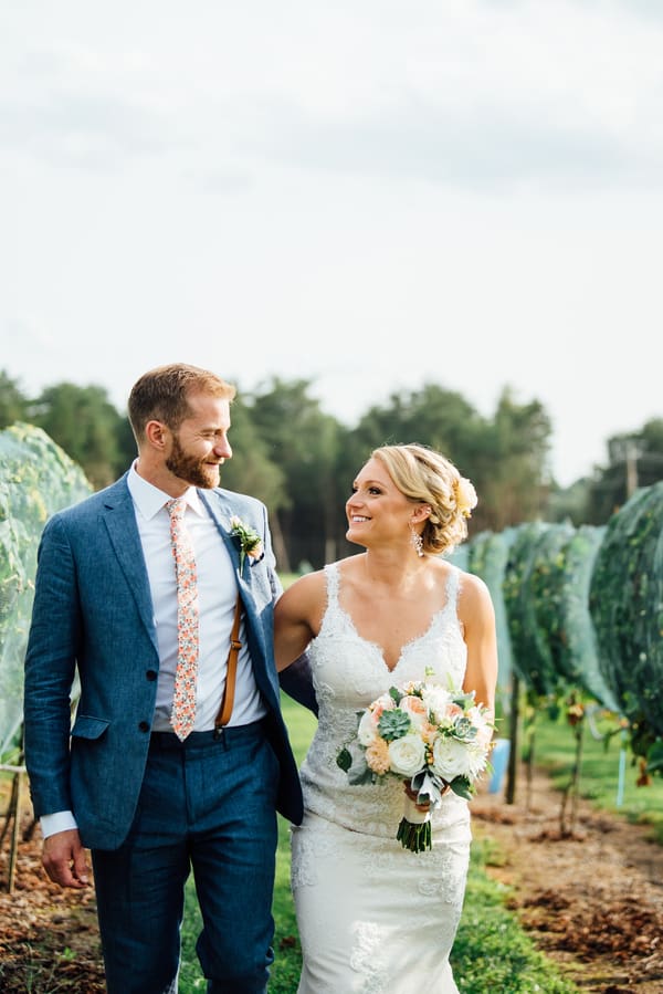 Vibrant Summer Winery Wedding