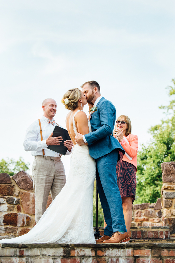 Vibrant Summer Winery Wedding