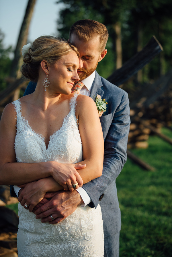 Vibrant Summer Winery Wedding