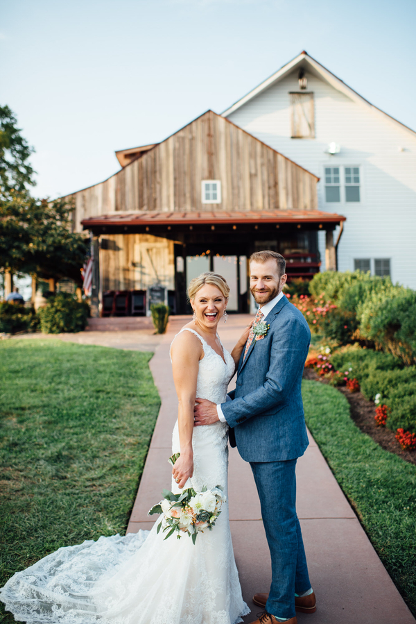 Vibrant Summer Winery Wedding