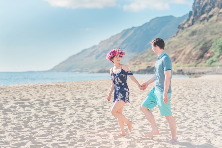 amazing beach engagement session
