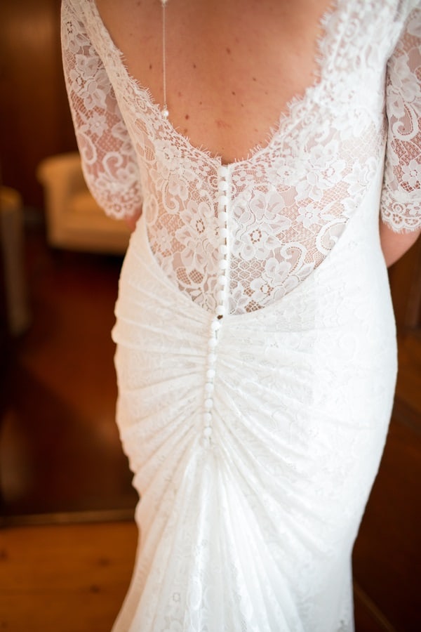 beautiful back of dress