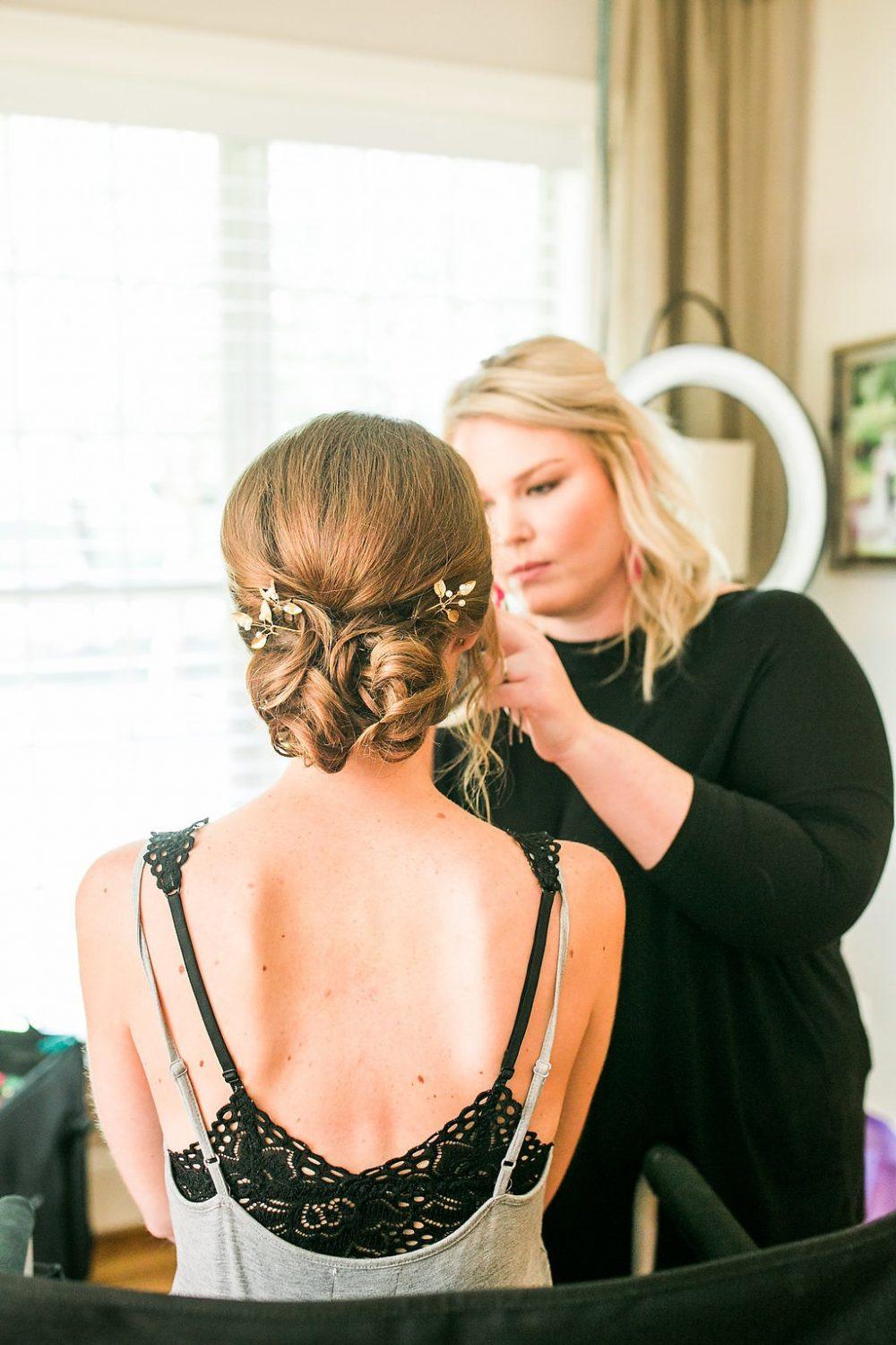 bridal hair