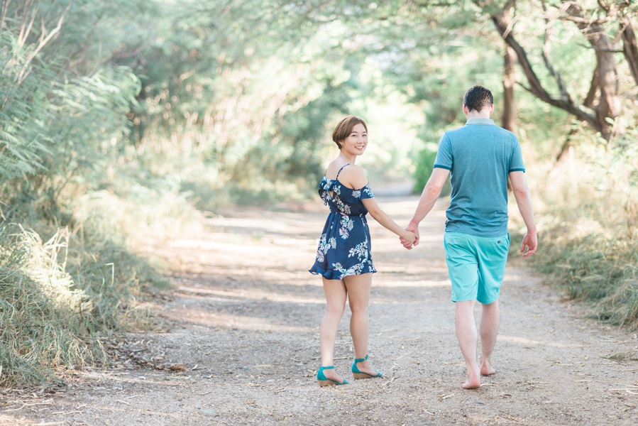 couples walking hand in hand