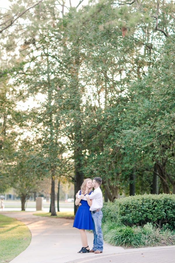 cozy engagement session
