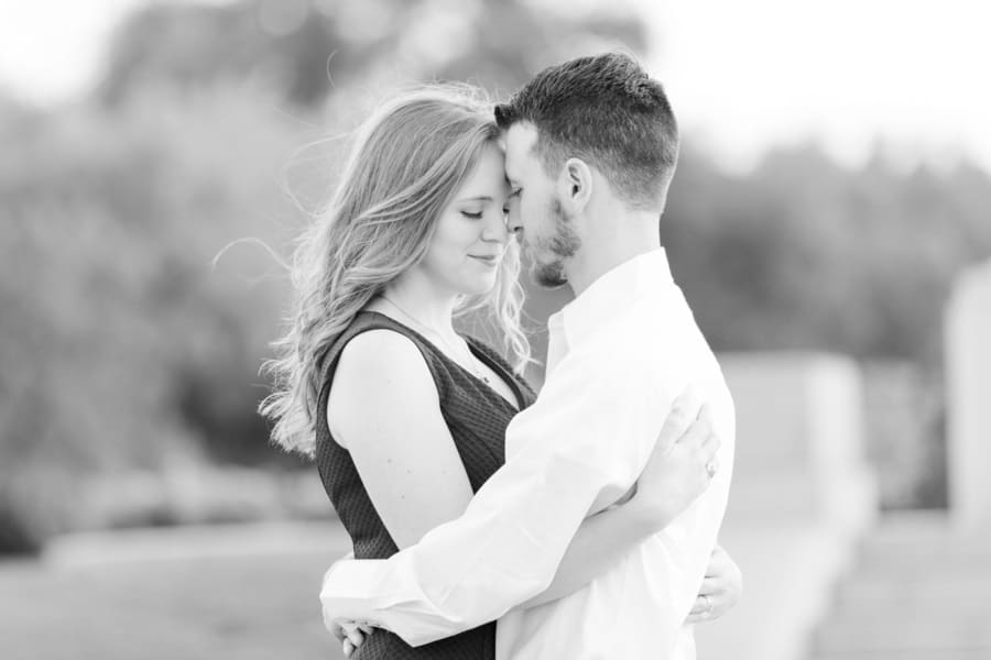 cozy engagement session