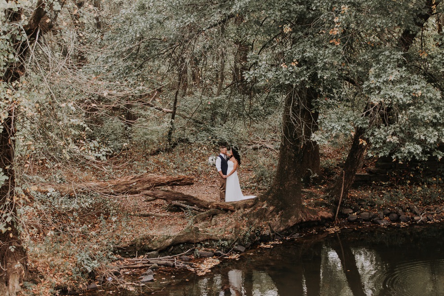 canal wedding