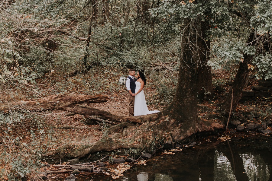 canal wedding