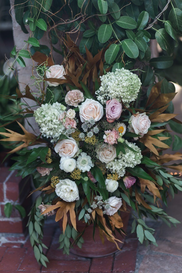 floral wedding decor