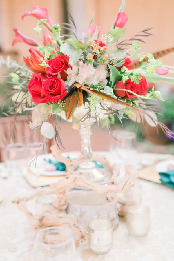 gorgeous table centrepieces