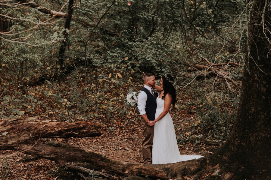 gorgeous wedding scenery