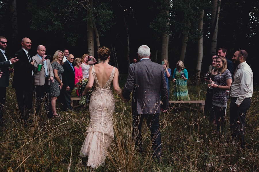 here comes the bride