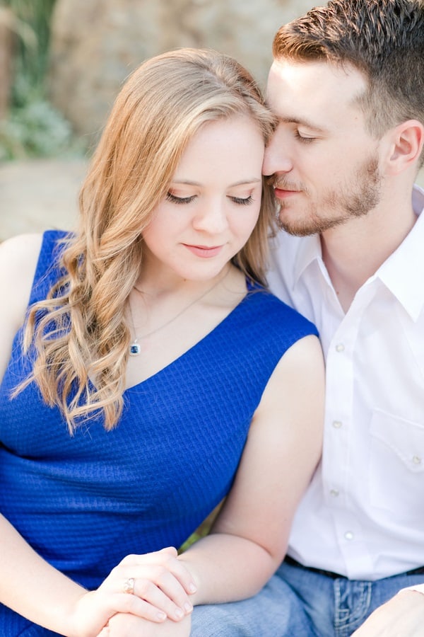 natural engagement session