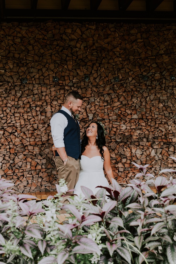 rustic backdrop