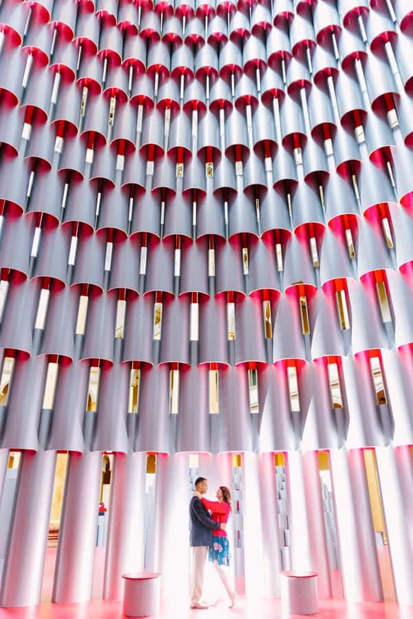 stunning engagement session