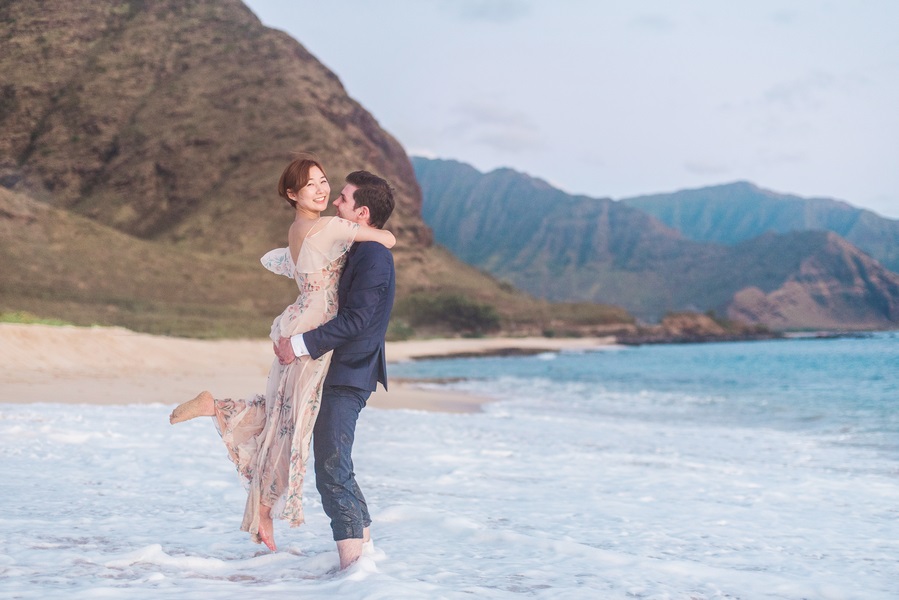 Romantic Couples Session in Hawaii