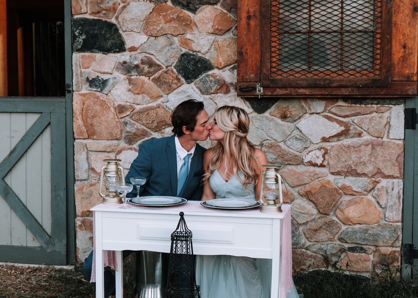 sweet heart table