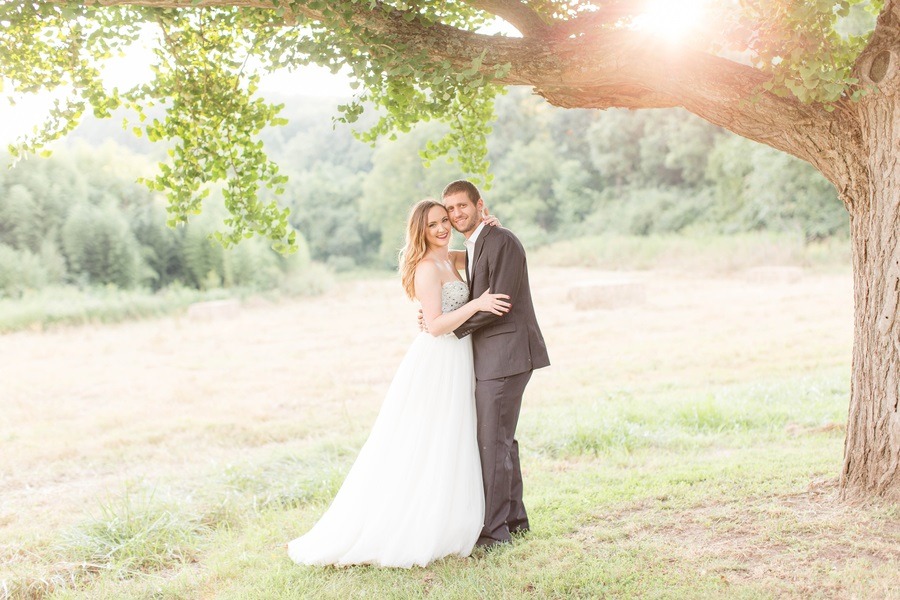 under the oak tree