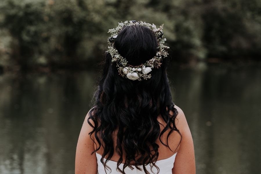 wedding hair