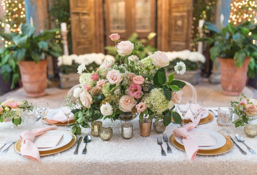 wedding table decor