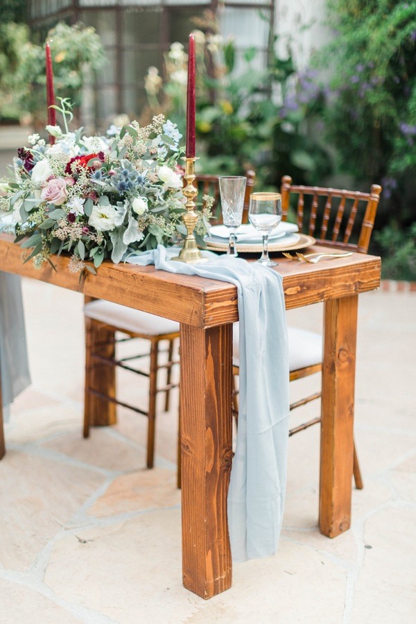 fall outdoor wedding