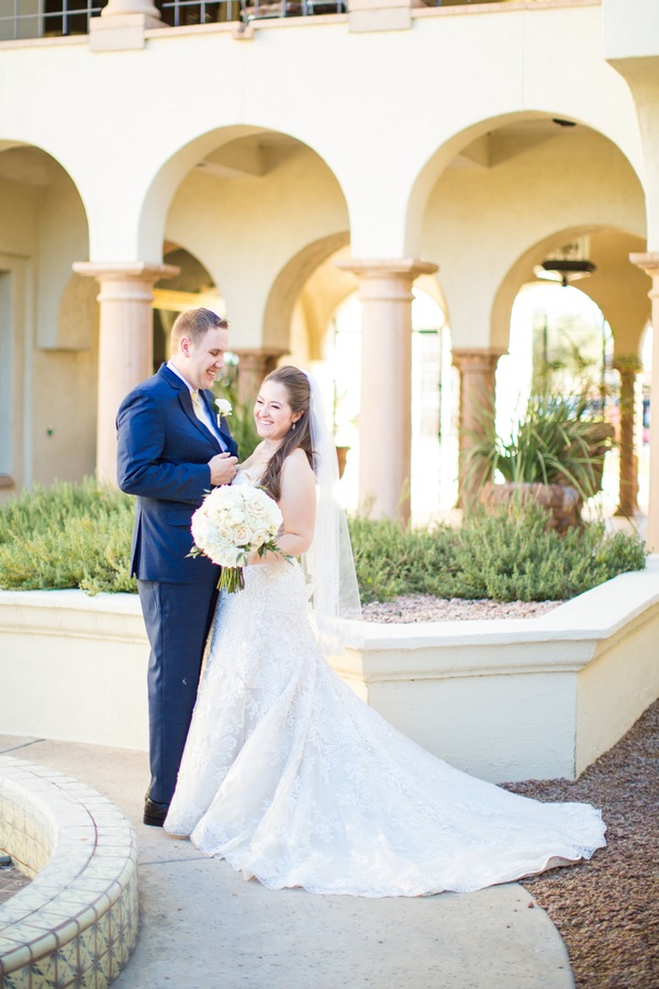 Romantic Wedding with the view of Camelback Mountain