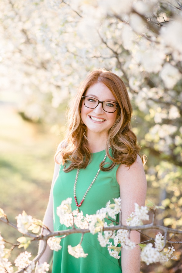 Bradford Pear Bloom Engagement Session