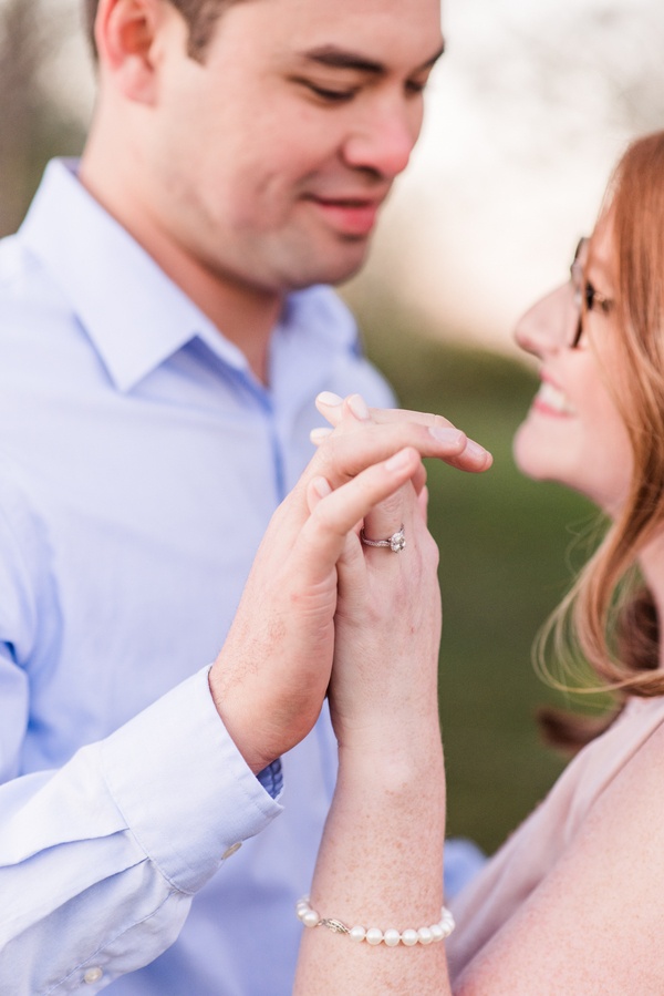 Bradford Pear Bloom Engagement Session