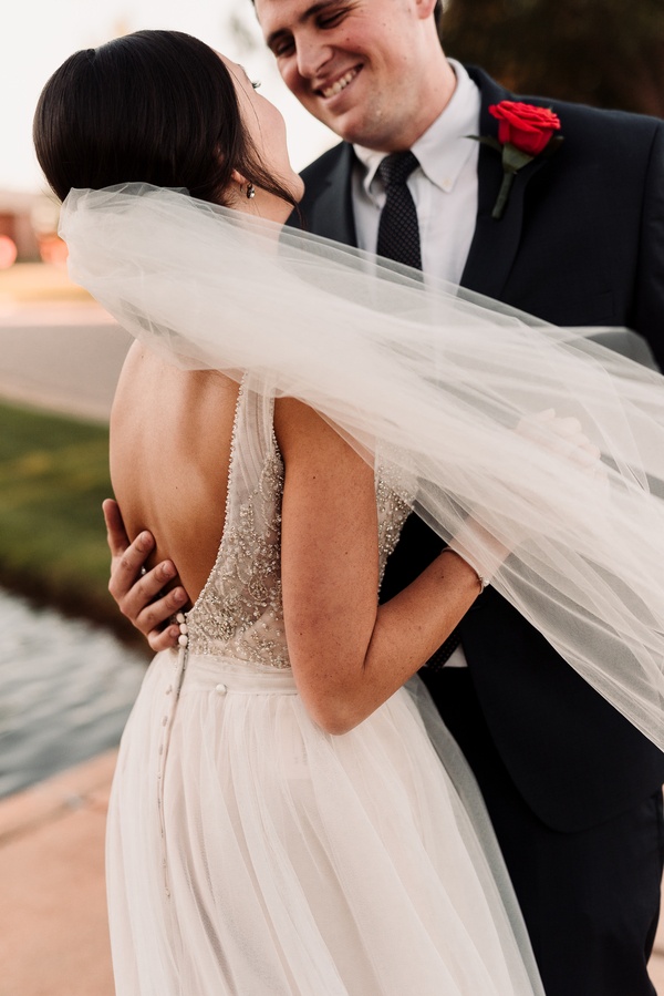 Joyful Spring Wedding in Oklahoma with Pizza Reception