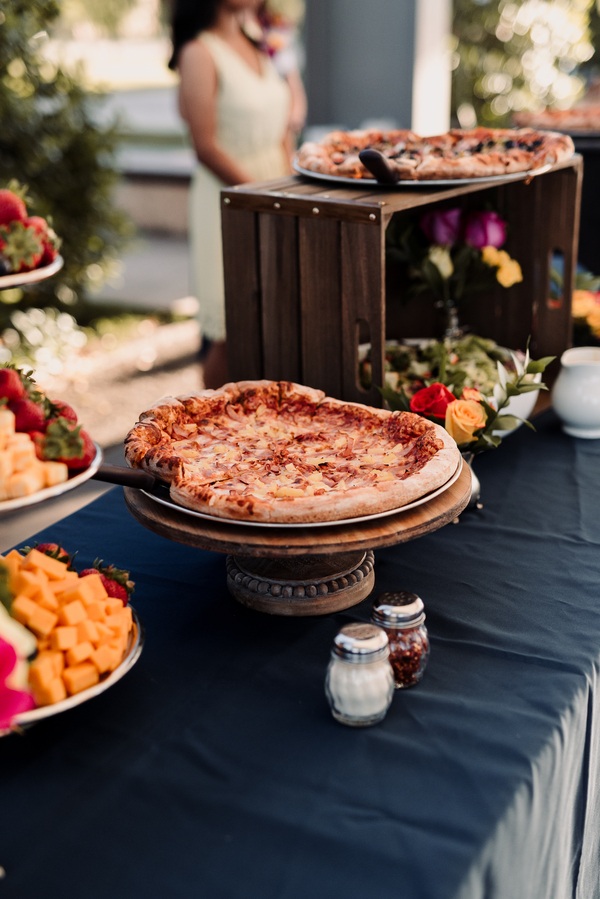 Joyful Spring Wedding in Oklahoma with Pizza Reception