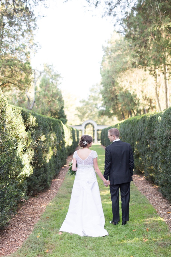 Romantic Blush and Green Garden Wedding