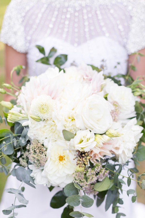 Romantic Blush and Green Garden Wedding